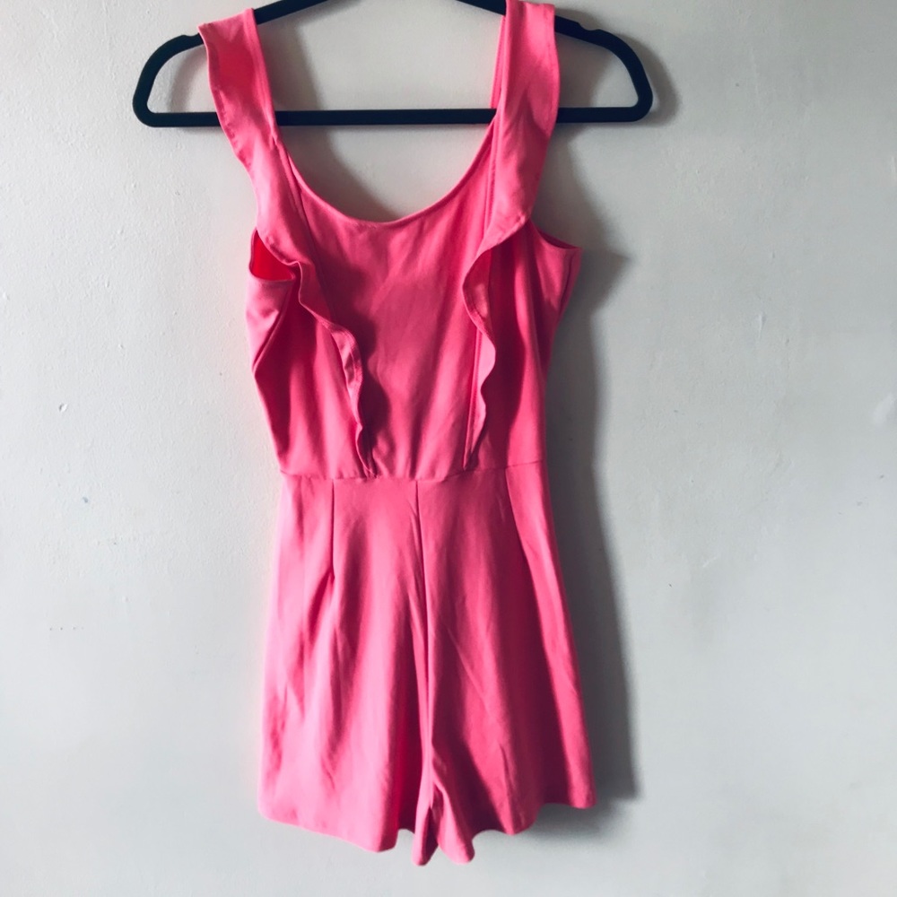 spring/summer pink romper